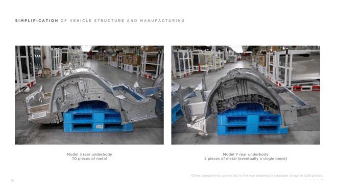 特斯拉拆解专家：Model Y相比Model 3在制造方面5大改进